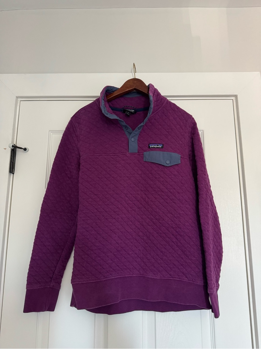 Patagonia Women’s Organic Cotton Quilted Snap-T Pullover
